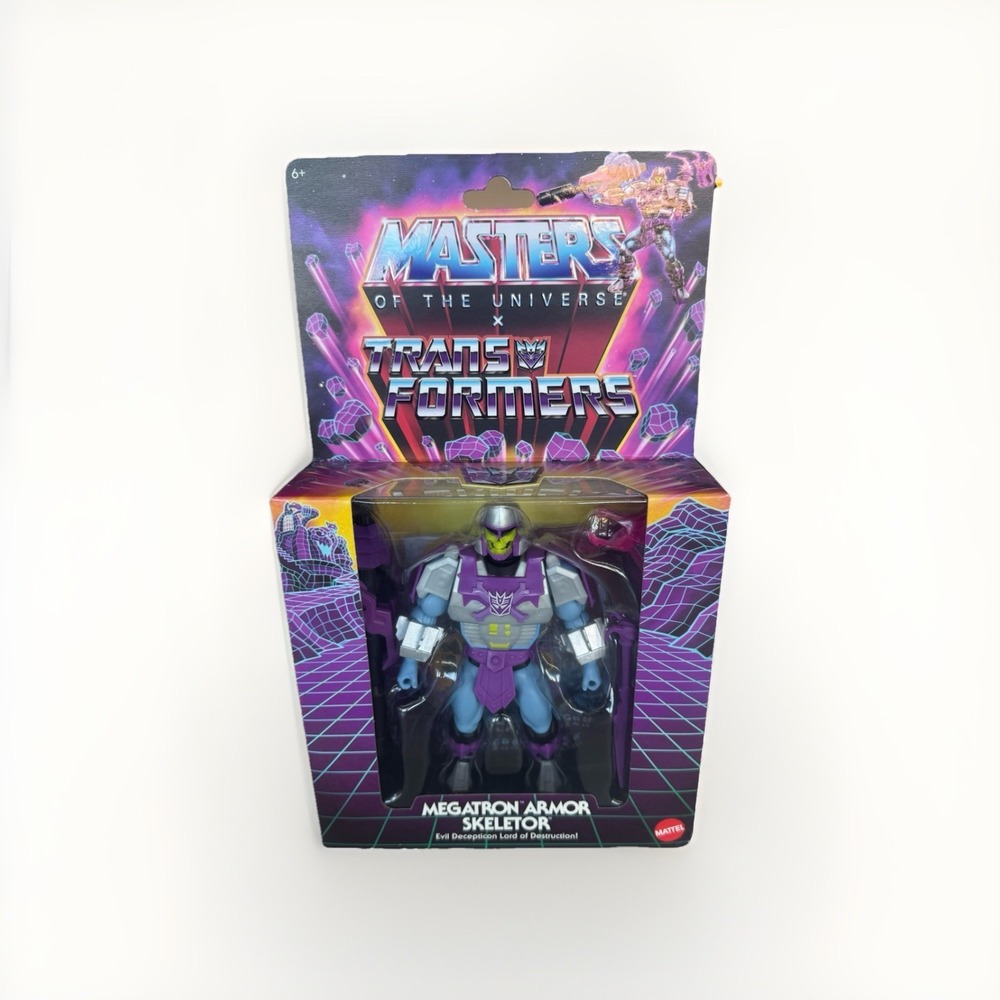 Masters of the Universe x Transformers Megaton Armor / Skeletor Mattel MOTU NEW